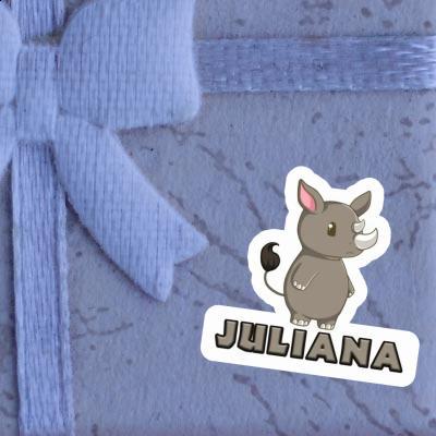 Sticker Juliana Rhinozeros Gift package Image