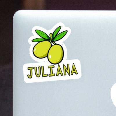 Sticker Juliana Olive Gift package Image