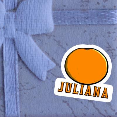 Orange Sticker Juliana Gift package Image