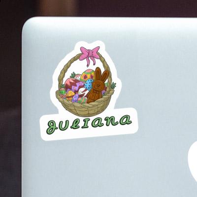 Easter basket Sticker Juliana Image