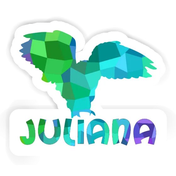 Sticker Juliana Owl Laptop Image