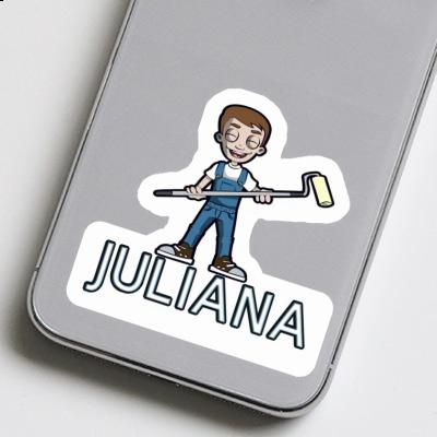 Sticker Juliana Painter Laptop Image