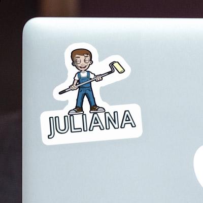 Sticker Juliana Painter Laptop Image