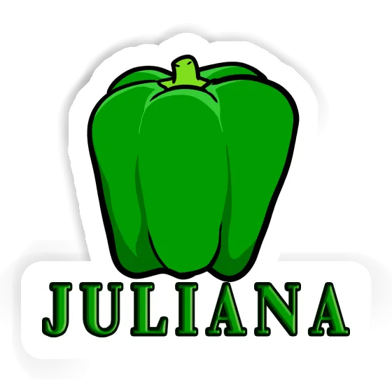 Sticker Juliana Paprika Laptop Image