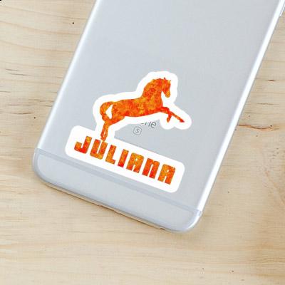 Juliana Sticker Horse Laptop Image