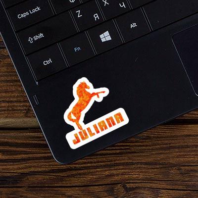 Juliana Sticker Horse Image