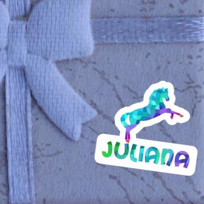 Sticker Juliana Horse Image