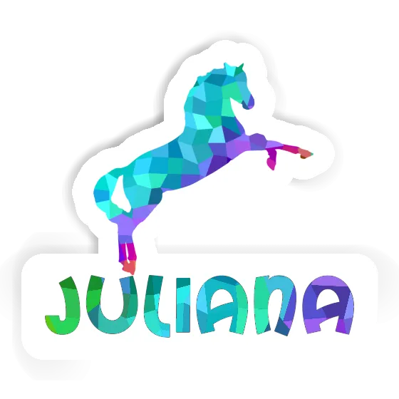 Sticker Juliana Horse Image