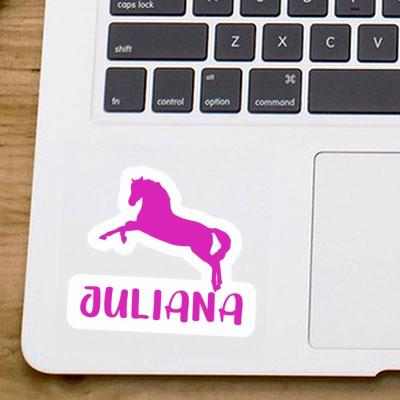 Horse Sticker Juliana Laptop Image