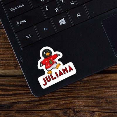 Juliana Sticker Penguin Notebook Image