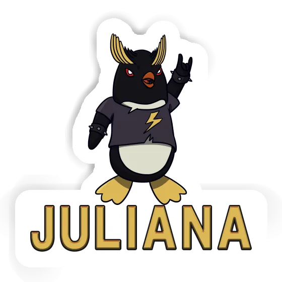 Rocking Penguin Sticker Juliana Image