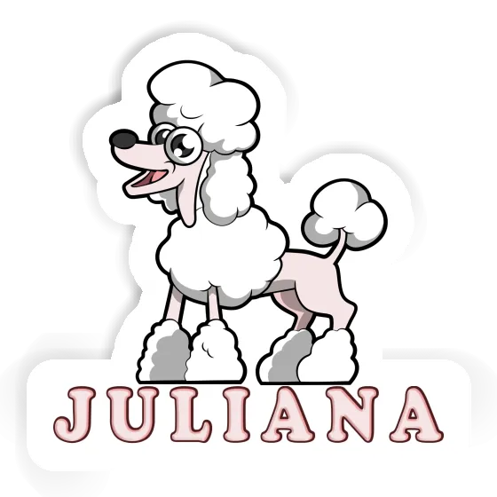 Juliana Autocollant Caniche Gift package Image