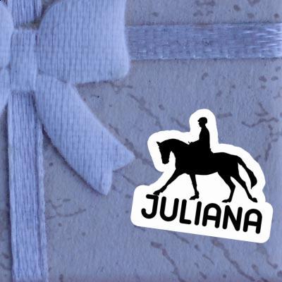 Sticker Reiterin Juliana Gift package Image