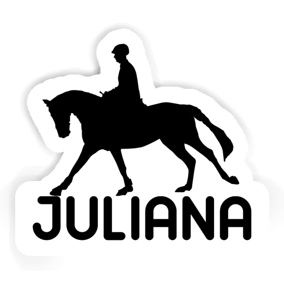 Juliana Sticker Horse Rider Laptop Image