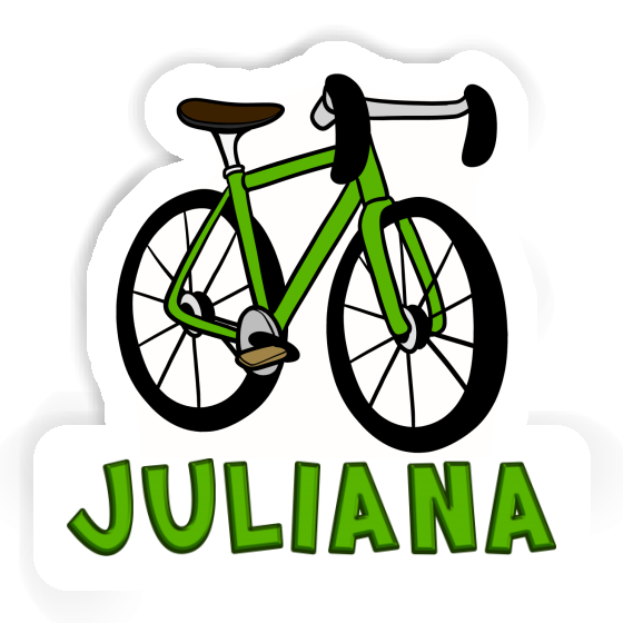 Juliana Sticker Racing Bicycle Notebook Image