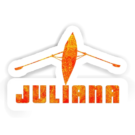 Sticker Juliana Ruderboot Laptop Image