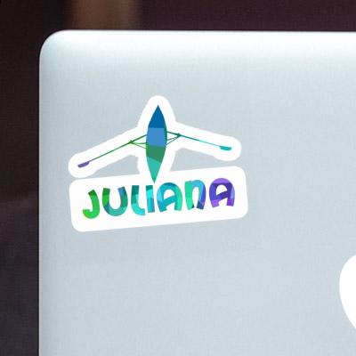 Sticker Juliana Ruderboot Notebook Image