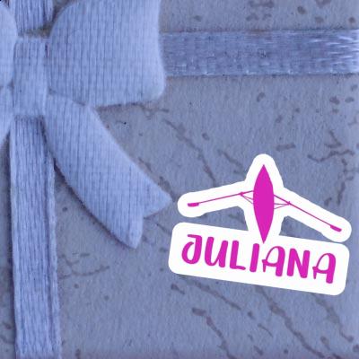 Juliana Sticker Ruderboot Laptop Image