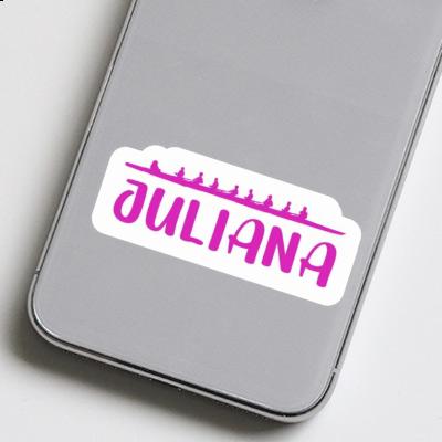 Ruderboot Sticker Juliana Image