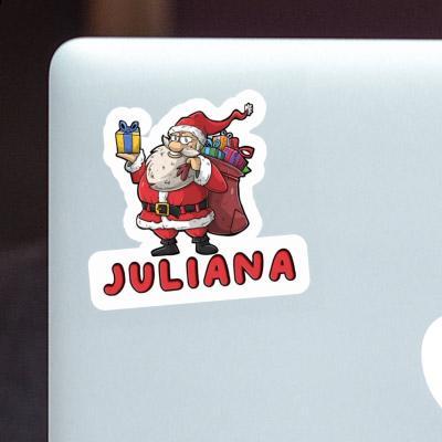 Santa Claus Sticker Juliana Gift package Image