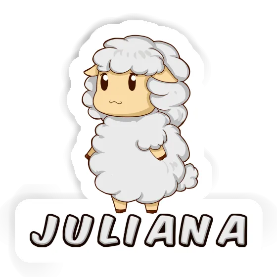 Sticker Juliana Sheep Gift package Image