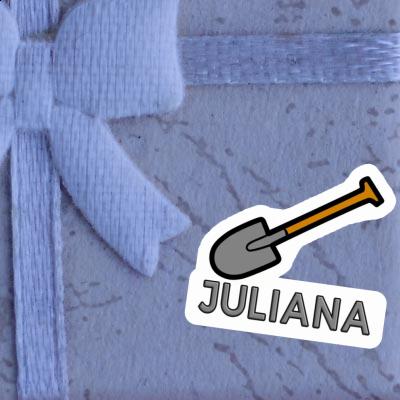 Shovel Sticker Juliana Notebook Image