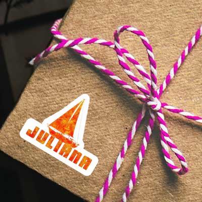 Sailboat Sticker Juliana Laptop Image