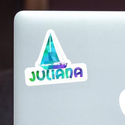 Sticker Sailboat Juliana Image