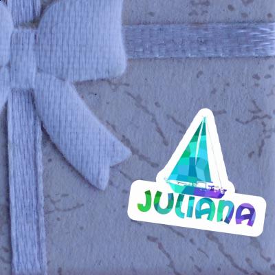 Sticker Sailboat Juliana Notebook Image