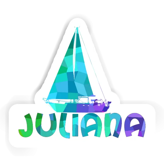 Sticker Sailboat Juliana Image