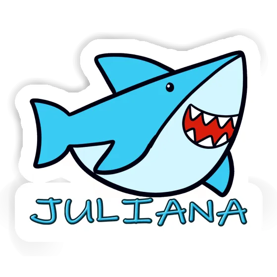 Requin Autocollant Juliana Notebook Image