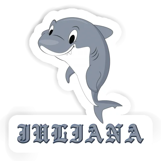 Juliana Sticker Shark Image