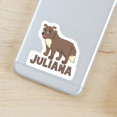 Autocollant Juliana Chien de berger Gift package Image