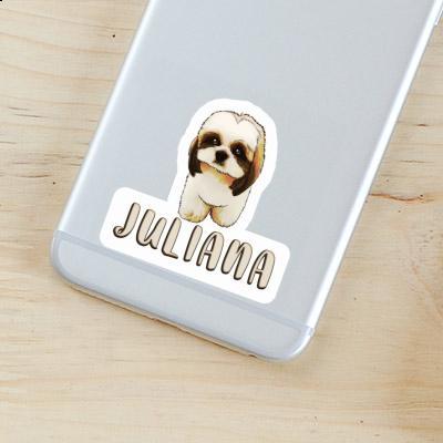 Shih Tzu Autocollant Juliana Gift package Image