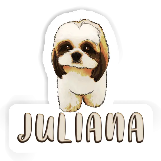 Shih Tzu Autocollant Juliana Image