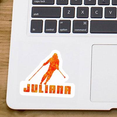 Autocollant Juliana Skieuse Gift package Image