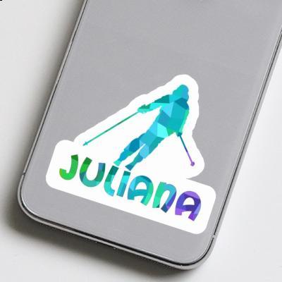 Skifahrerin Aufkleber Juliana Gift package Image