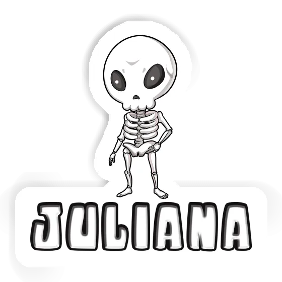 Sticker Skeleton Juliana Laptop Image