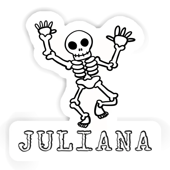 Skeleton Sticker Juliana Gift package Image