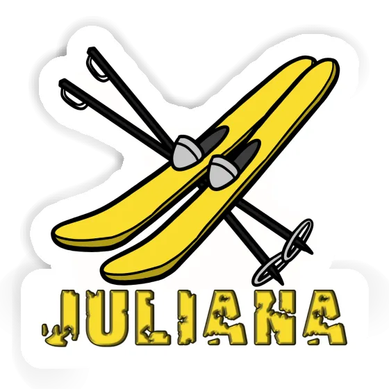 Sticker Juliana Ski Image