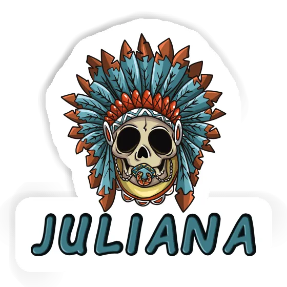 Sticker Baby-Skull Juliana Laptop Image