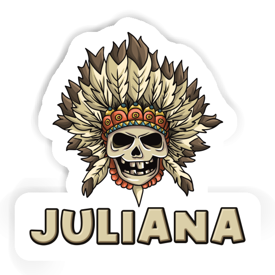 Sticker Juliana Kids Skull Notebook Image