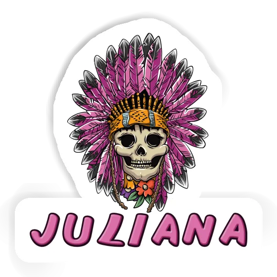 Juliana Sticker Womens Skull Gift package Image