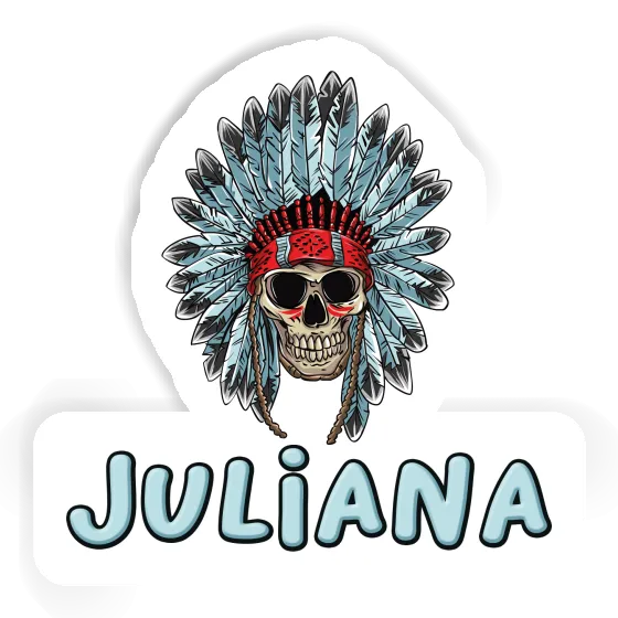 Sticker Juliana Skull Image