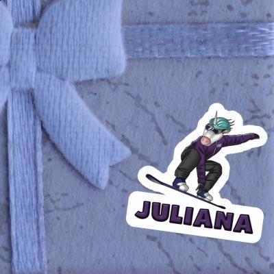 Juliana Autocollant Snowboardeuse Gift package Image