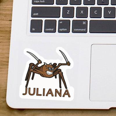 Juliana Sticker Fighting Spider Image