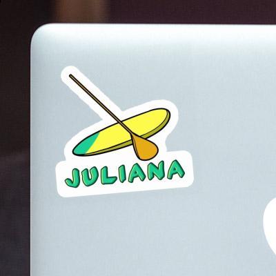 Sticker Stand Up Paddle Juliana Laptop Image