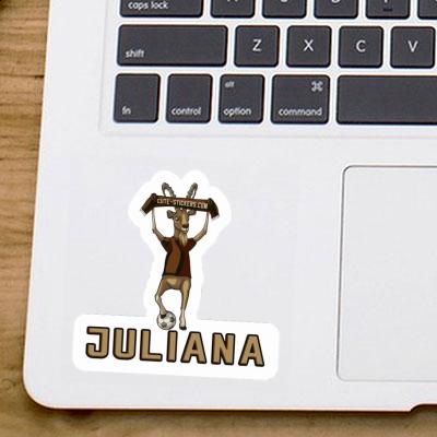 Steinbock Sticker Juliana Notebook Image