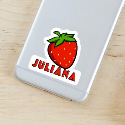 Juliana Sticker Strawberry Laptop Image