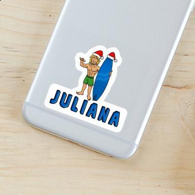 Sticker Surfer Juliana Image